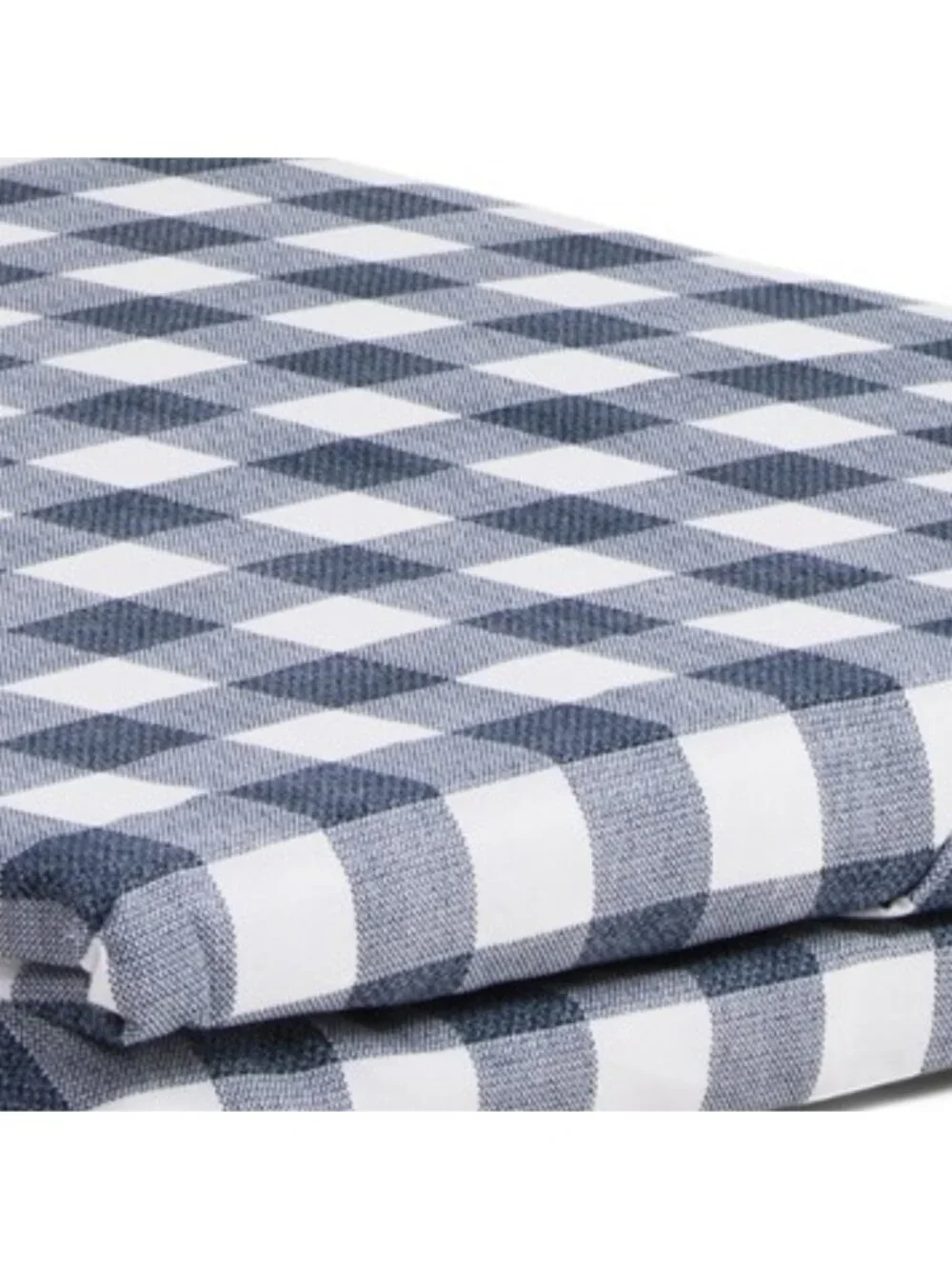 QUIET CO Cotton Gingham Duvet Set